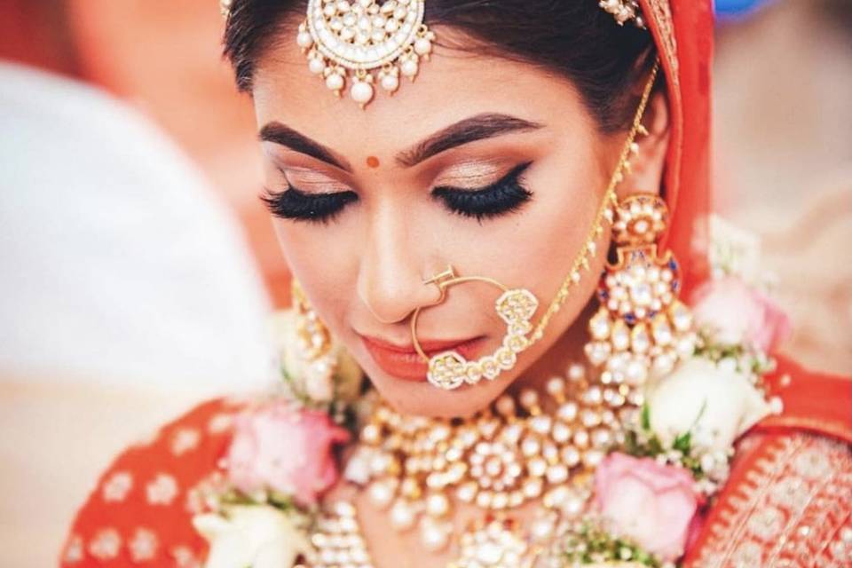 Bridal makeup