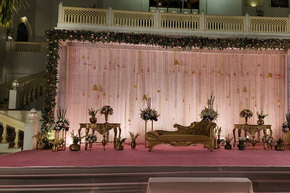 Wedding backdrop