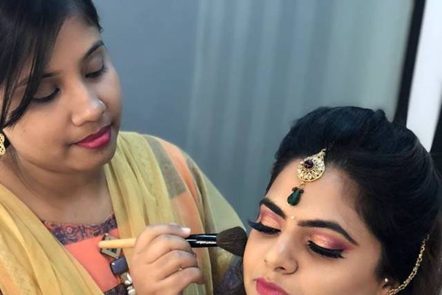 Bridal makeup