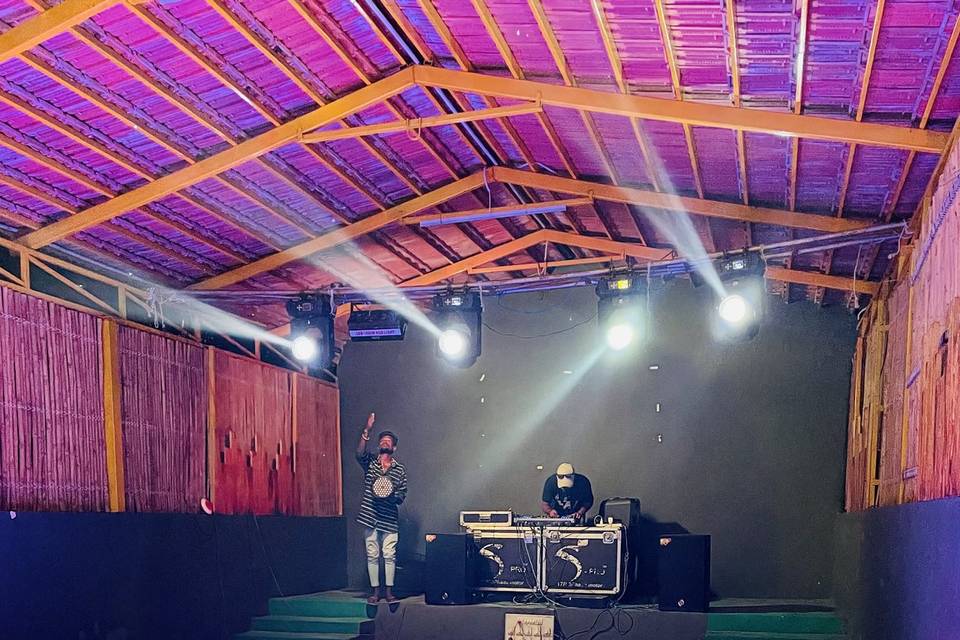 DJ setup