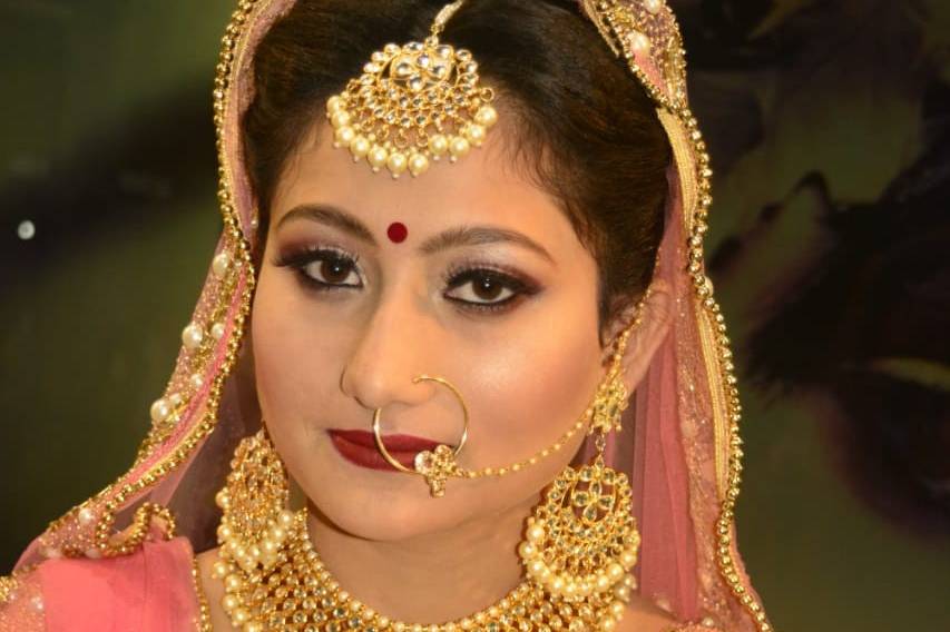 Bridal makeup