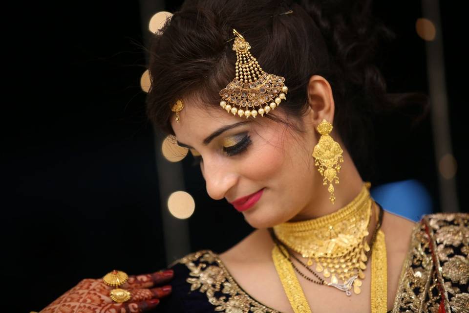 Bridal makeup