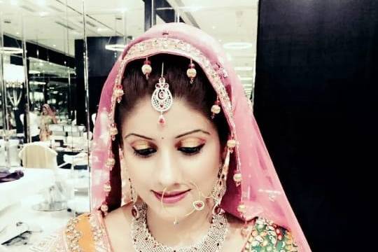 Bridal makeup