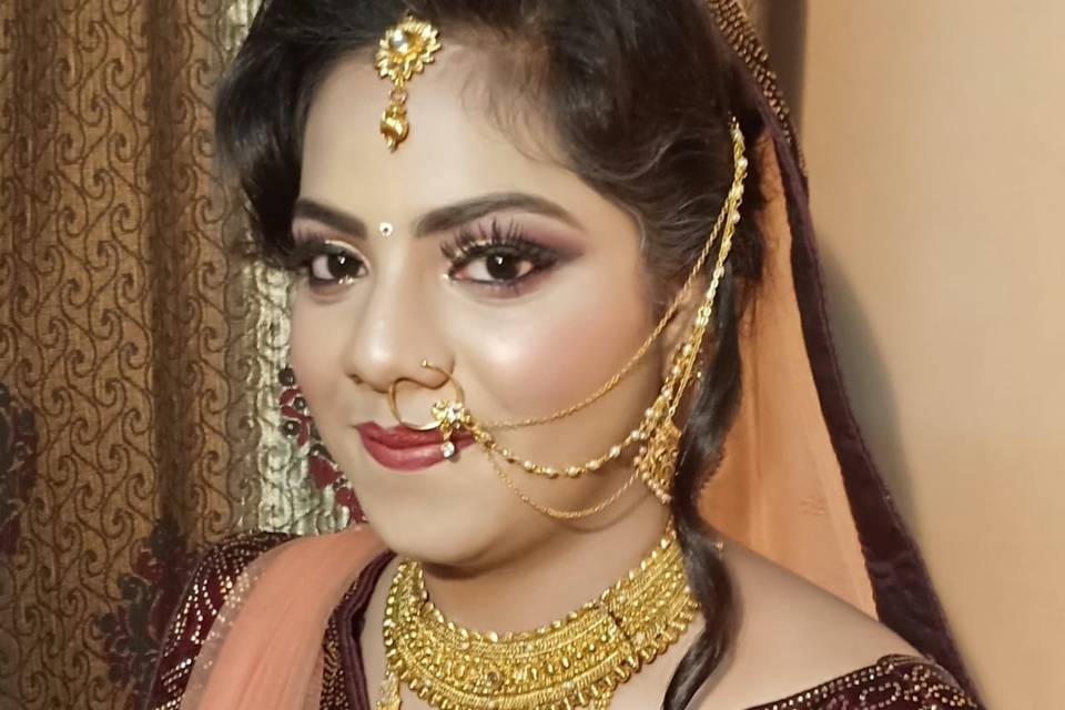 Bridal makeup