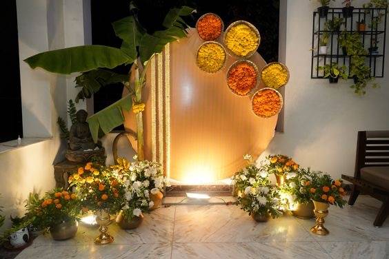 Haldi decor