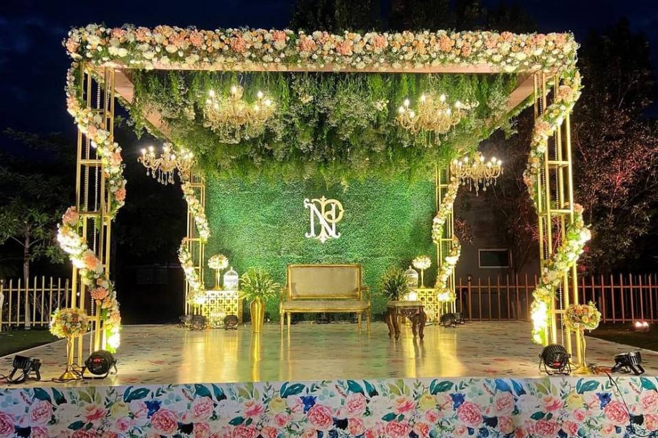 Reception Stage Decor