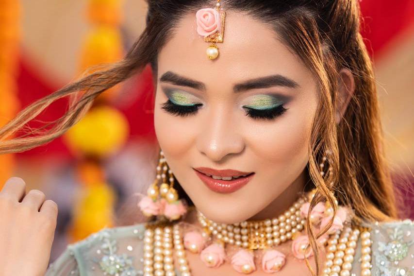 Bridal makeup