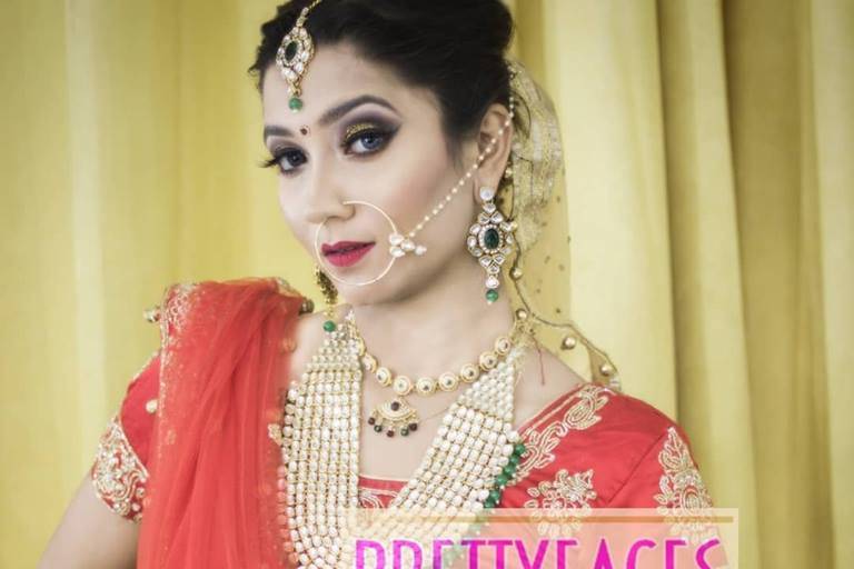 Bridal makeup