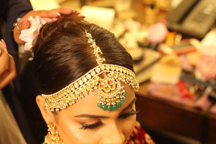 Bridal makeup