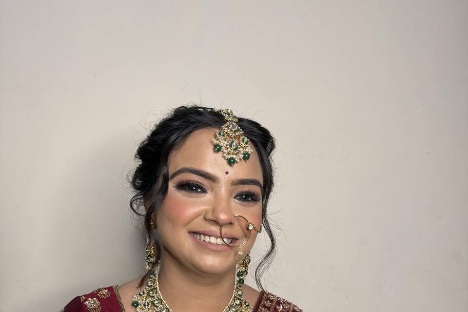 Bridal makeup