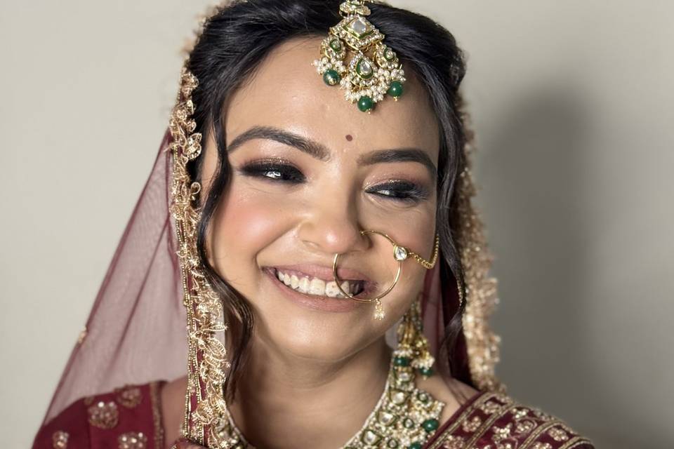 Bridal makeup