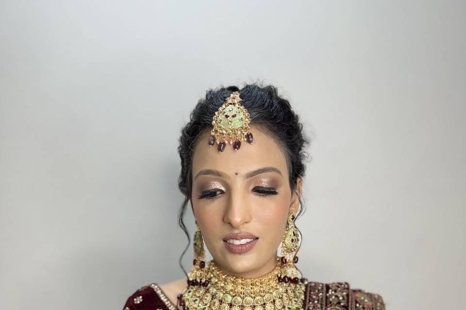 Bridal makeup