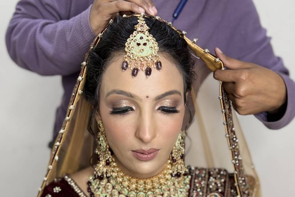 Bridal makeup