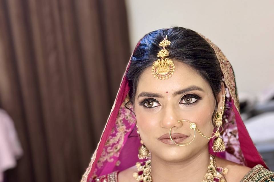 Bridal makeup