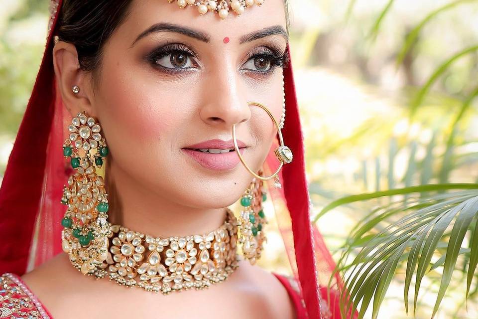 Bridal makeup