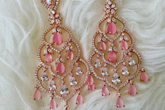 MORGANITE DROP EARRINGS | Rebekajewelry