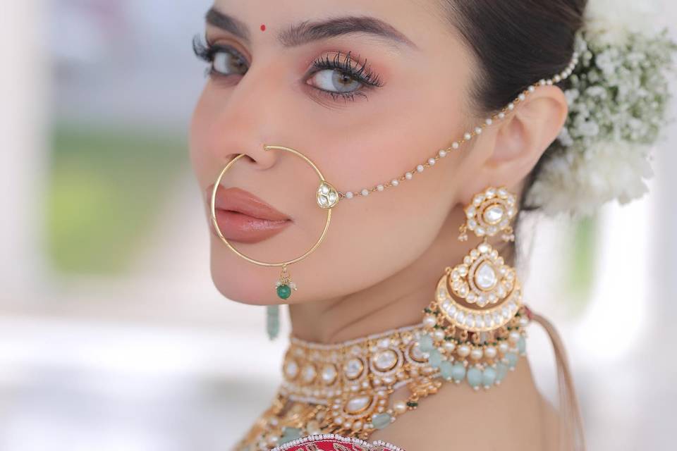 Bridal look