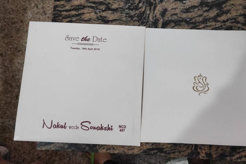 Wedding invite