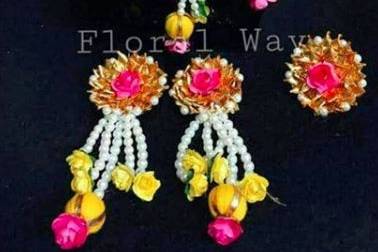 Floral jewellery