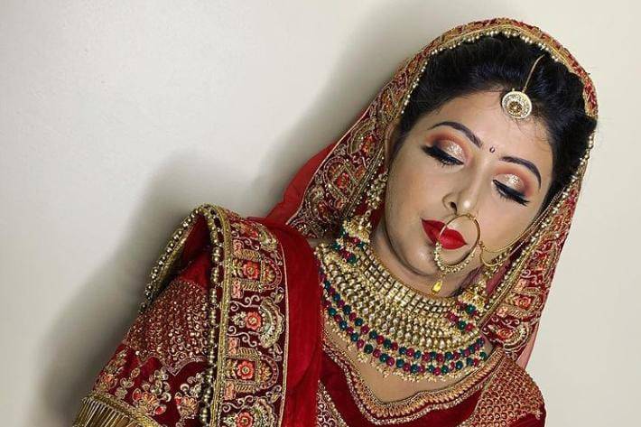 Bridal makeup