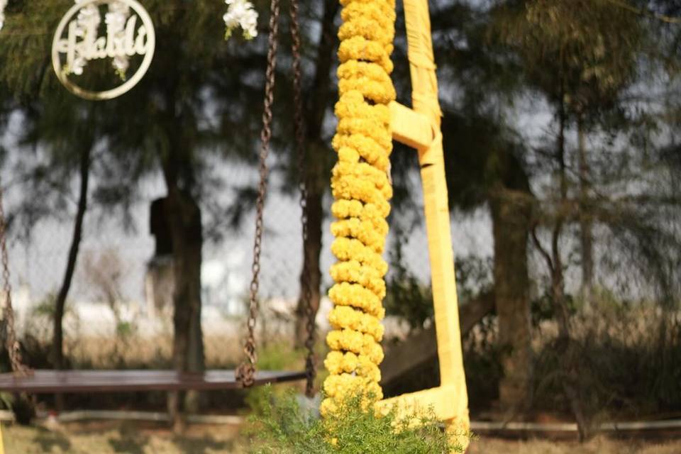 Haldi decor