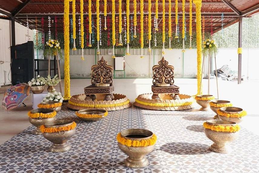 Haldi decor