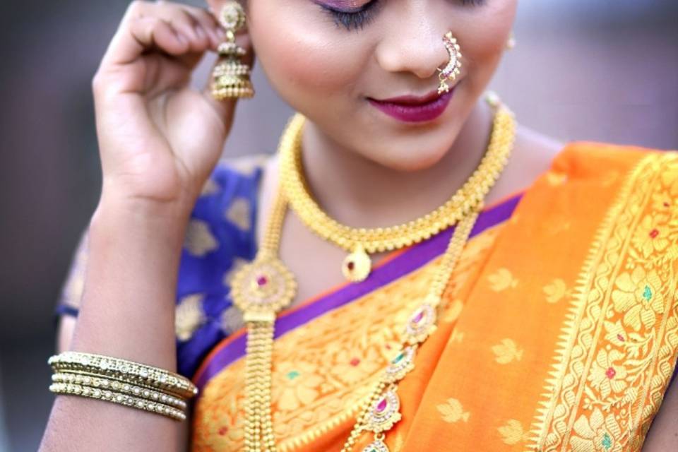 Bridal makeup