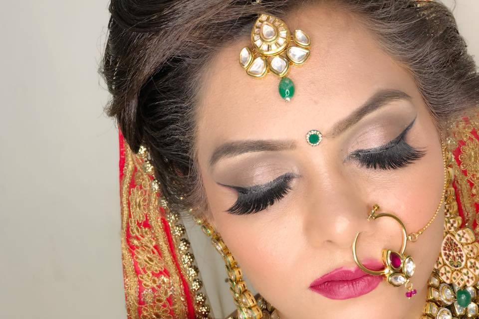 Bridal makeup