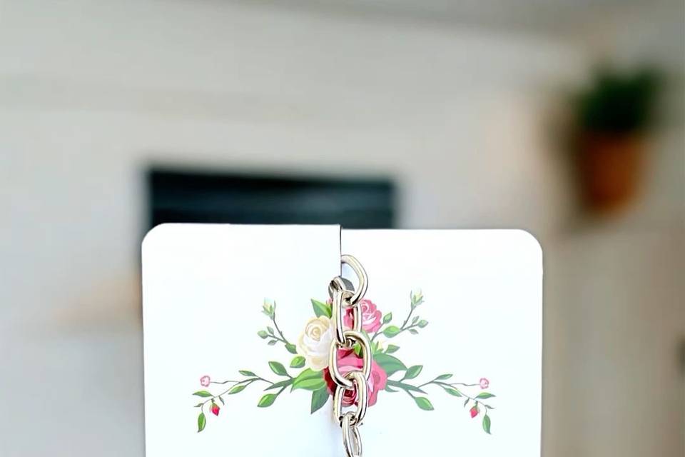 Custom Couple Keychain