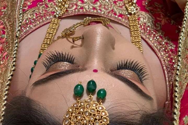 Bridal makeup