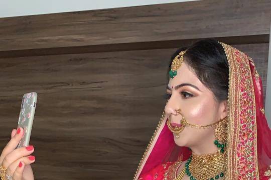 Bridal makeup