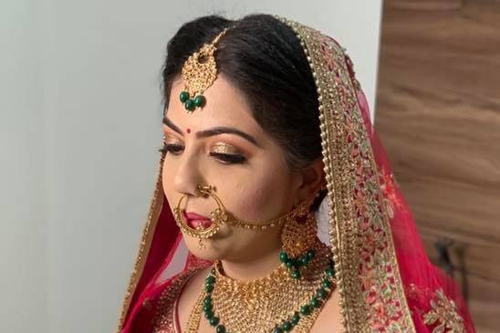 Bridal makeup