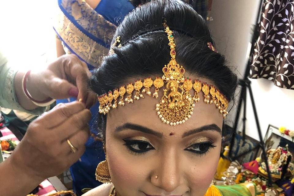 Bridal makeup