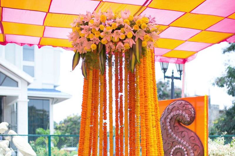 Haldi decor