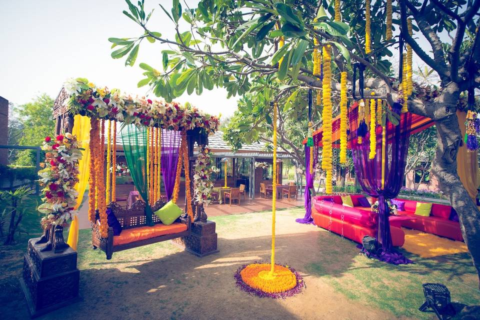 Haldi decor