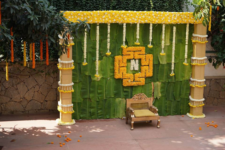 Haldi decor