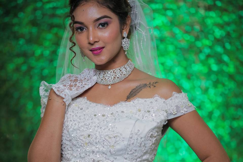 Bridal makeup