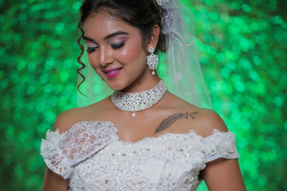 Bridal makeup