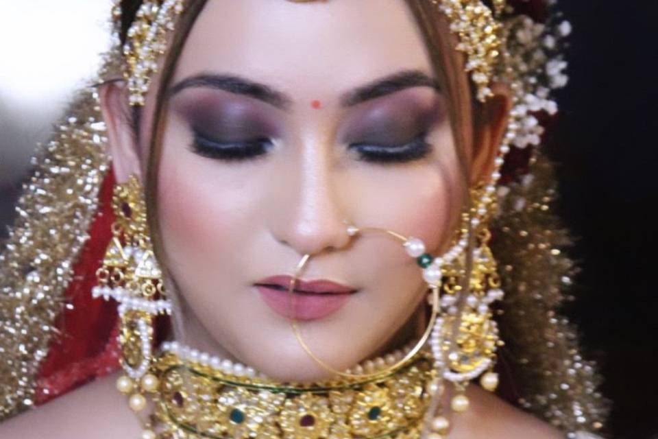 Bridal makeup