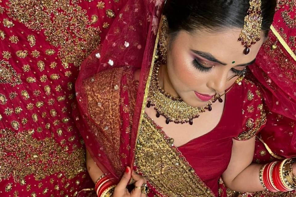 Bridal makeup