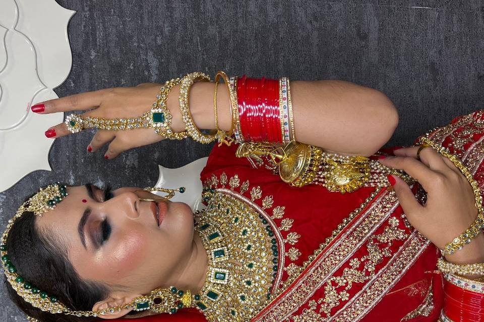 Bridal makeup