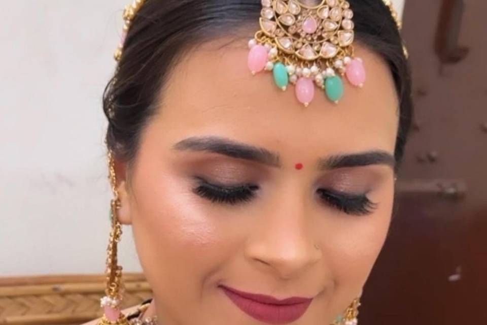 Bridal makeup