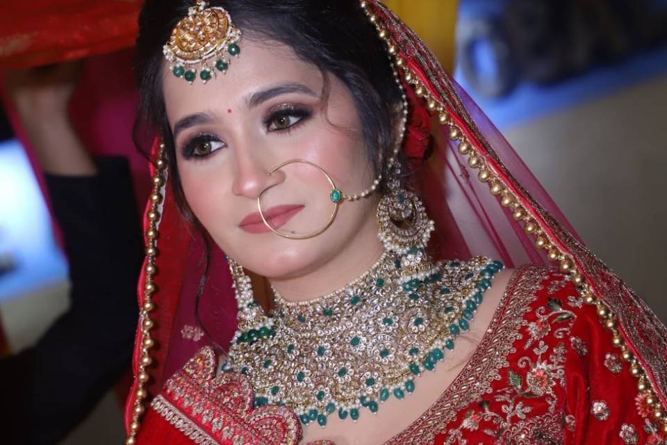 Bridal makeup