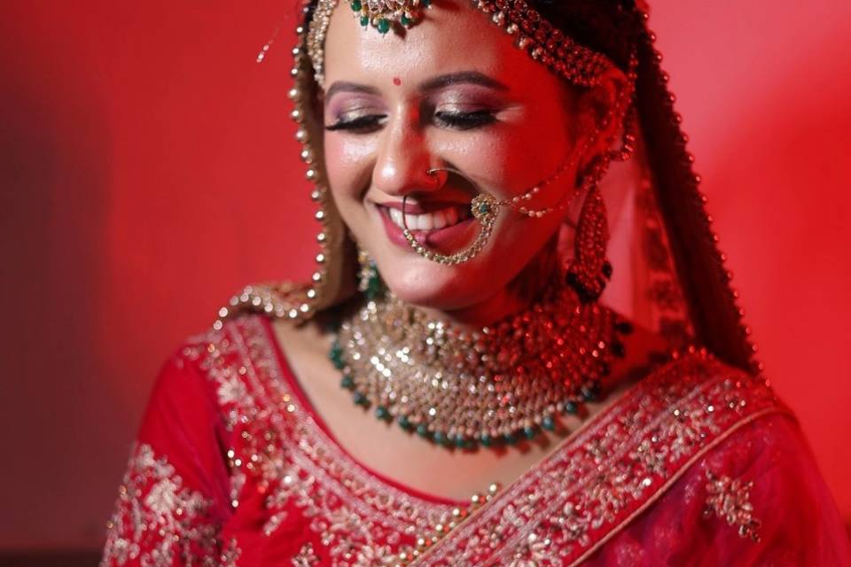 HD bridal makeup