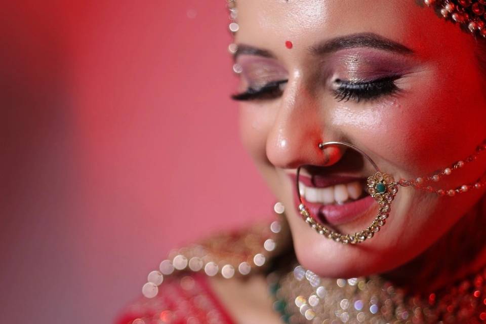 HD bridal makeup