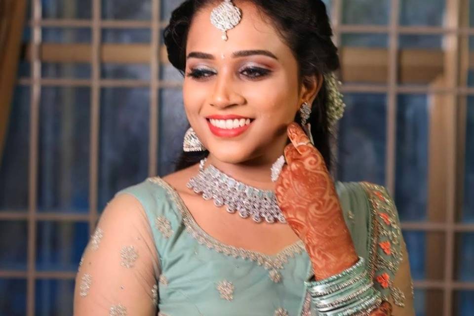 Bridal makeup