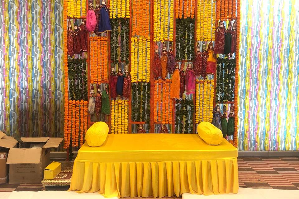 Haldi decor