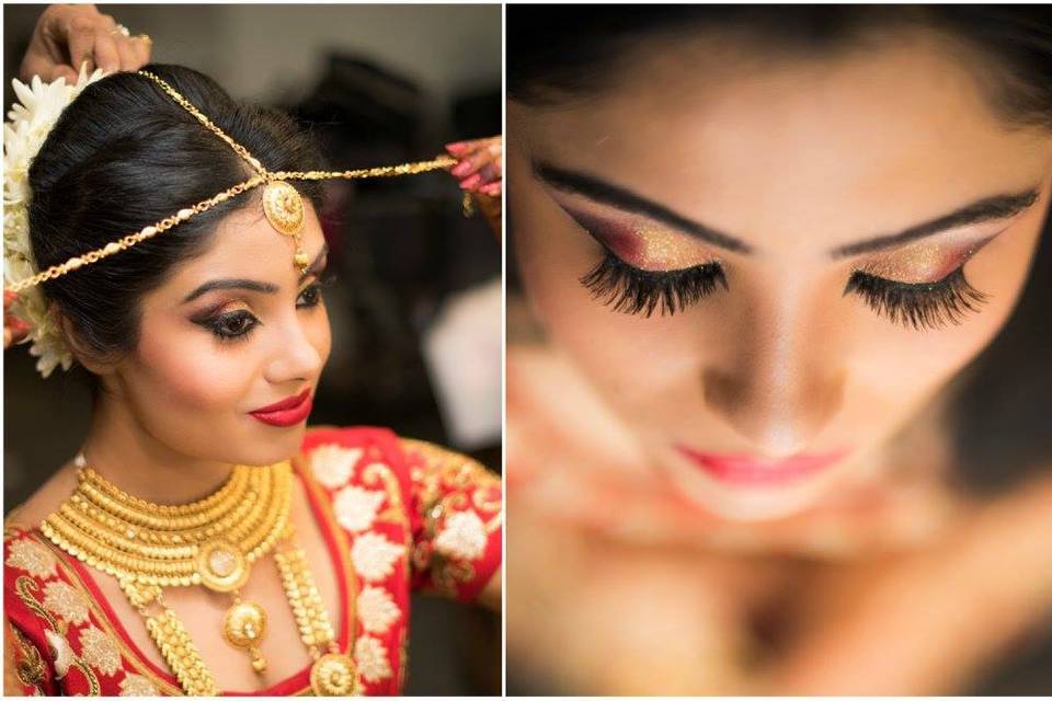 Bridal makeup