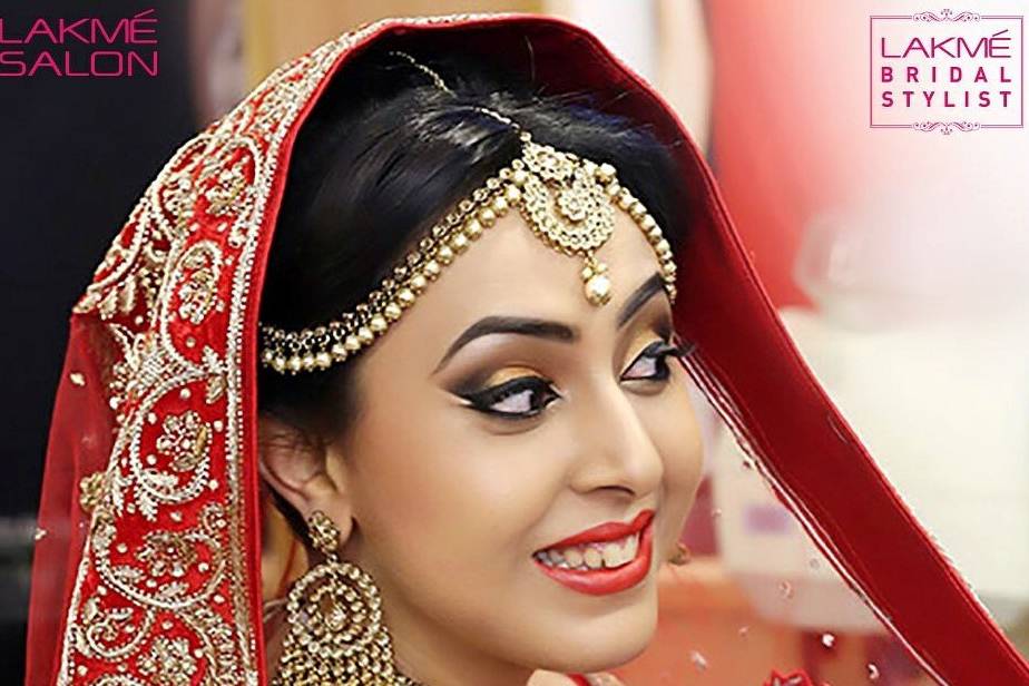 Bridal makeup