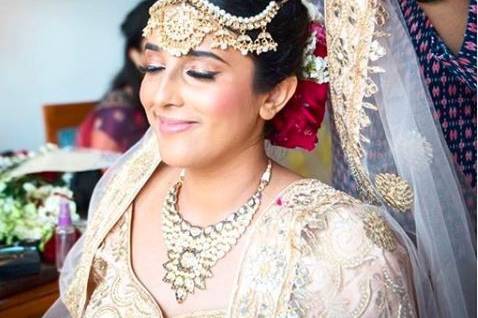 Bridal makeup